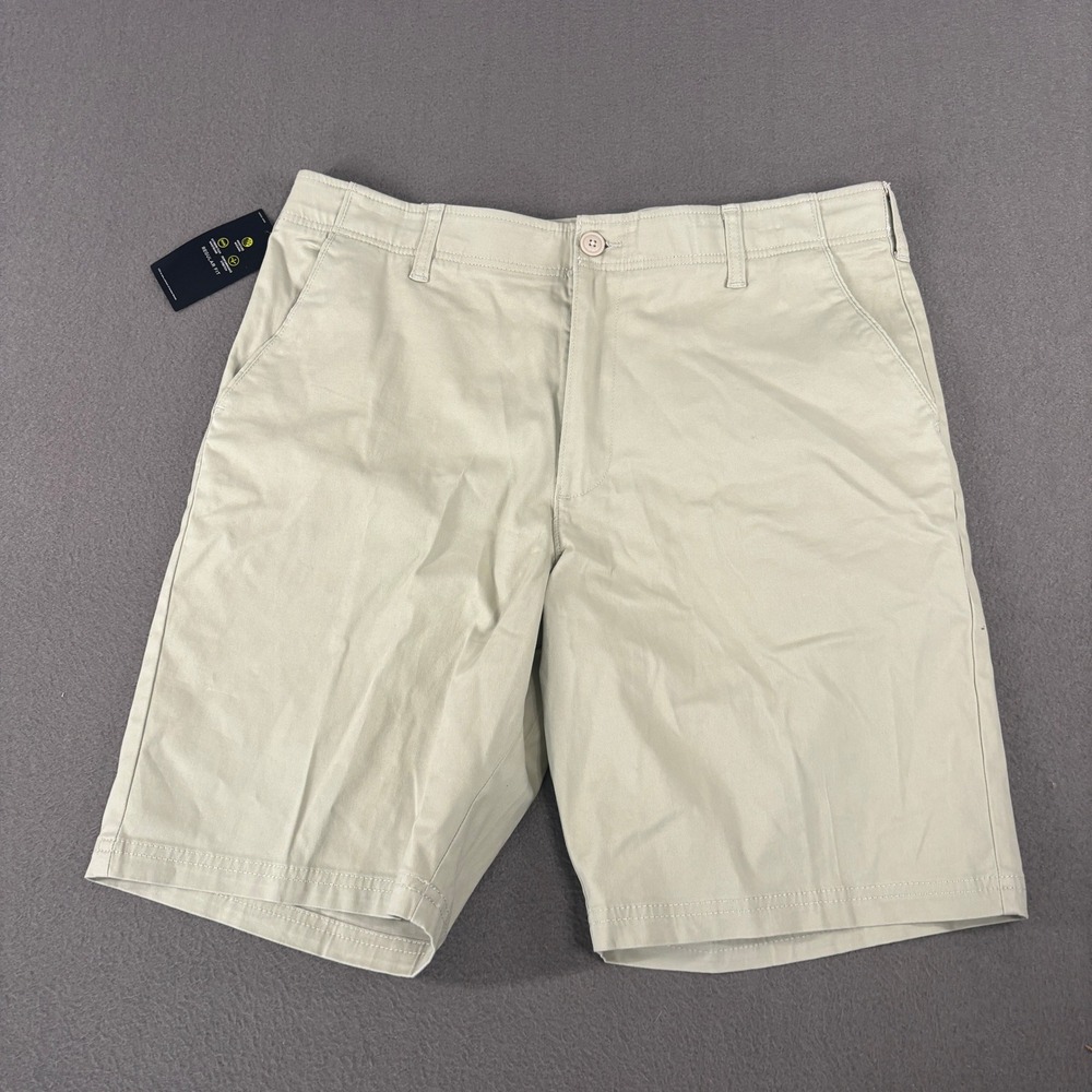 Lee Extreme Motion Shorts Mens Size 38 Stone Khaki Regular Fit 104183590
